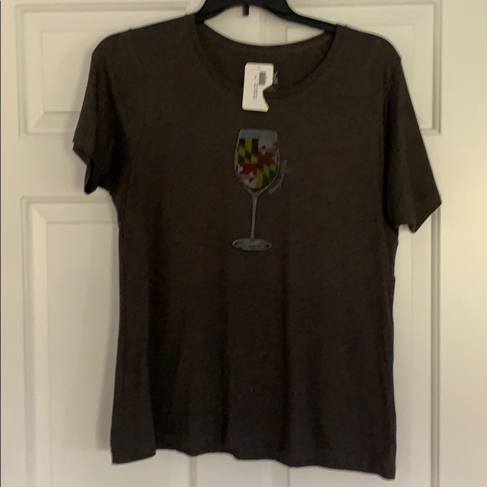 State of MD “Maryland Girl” Wine T-shirt
